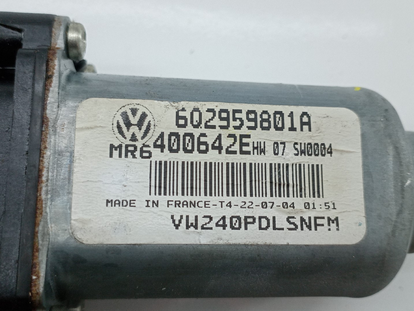 Motor de vidro frente direito VOLKSWAGEN POLO (9N_) | 01 - 14 Imagem-4