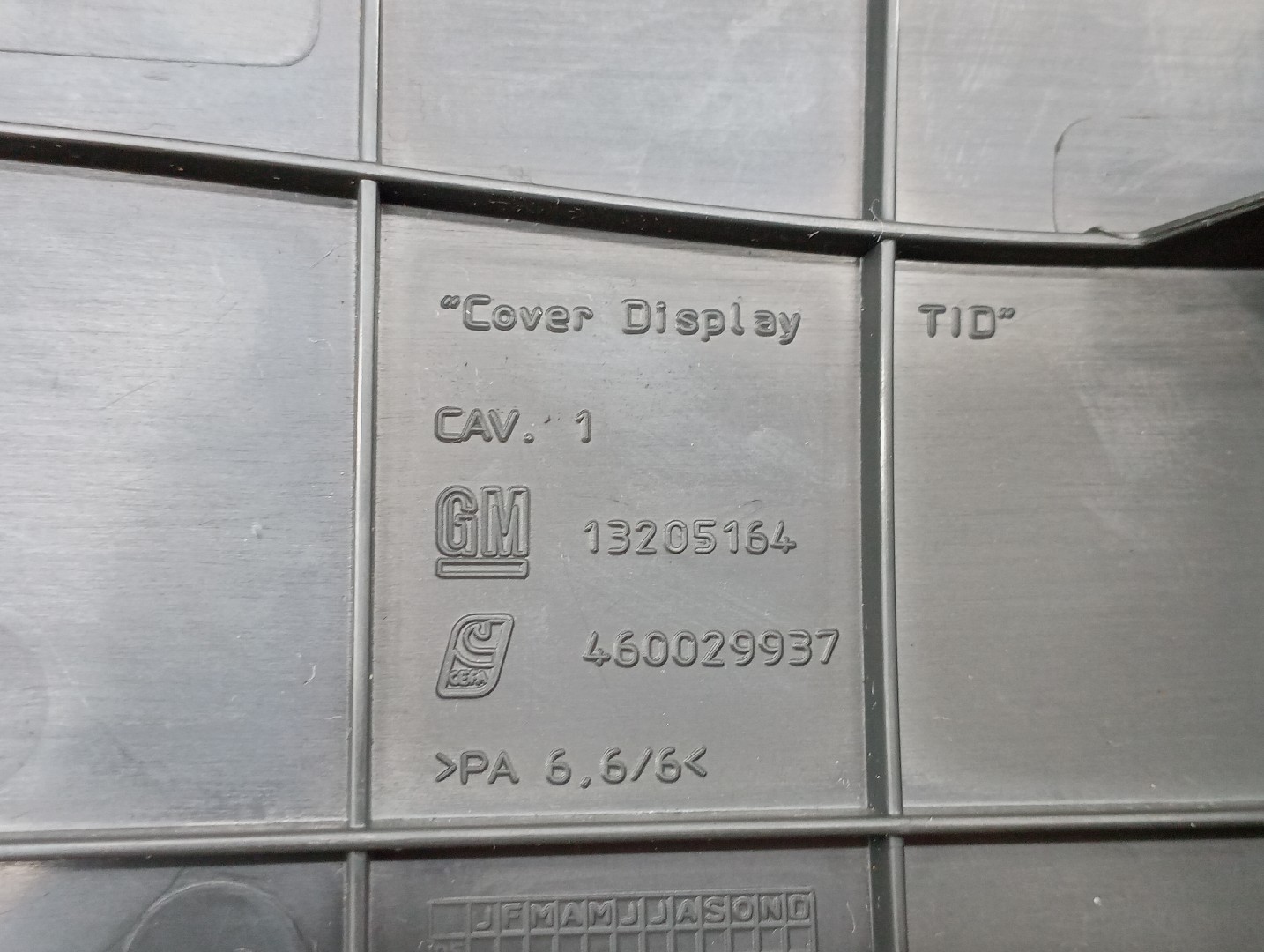 Moldura do display OPEL CORSA D (S07) | 06 - 14 Imagem-3