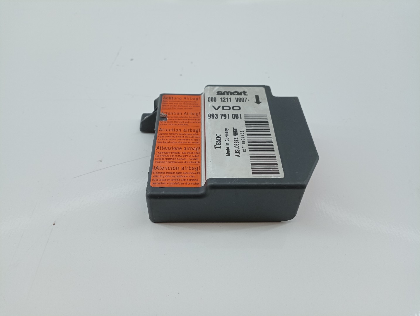 Centralina des coussins gonflables SMART CITY-COUPE (450) | 98 - 04