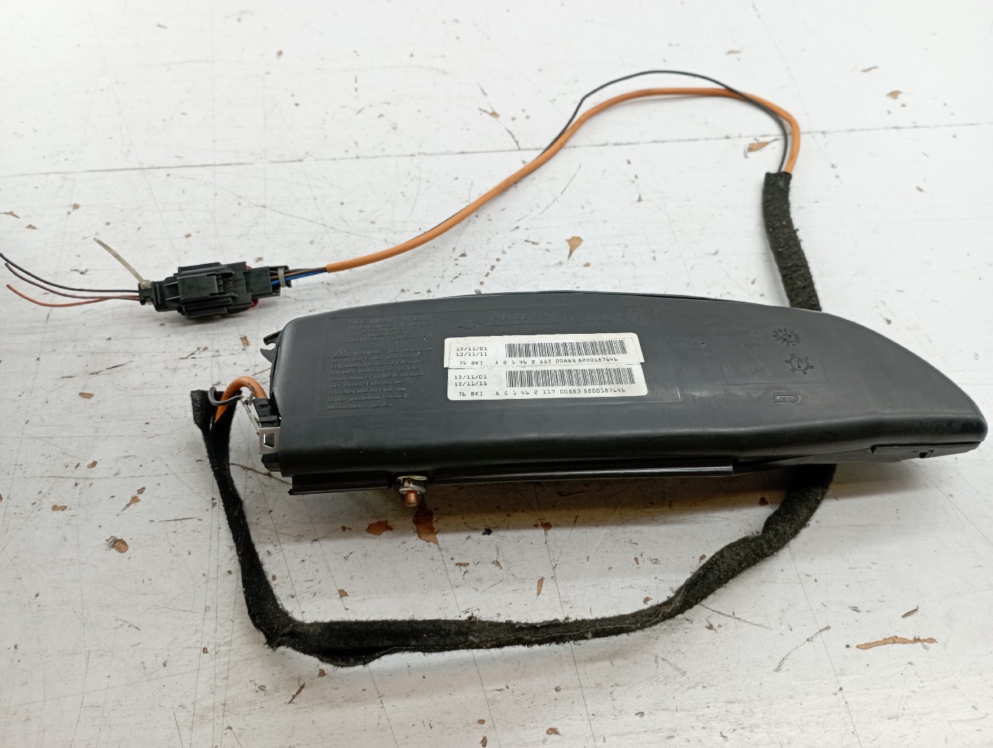 Airbag Banco Esquerdo RENAULT CLIO II Caixa (SB0/1/2_) | 98 - 