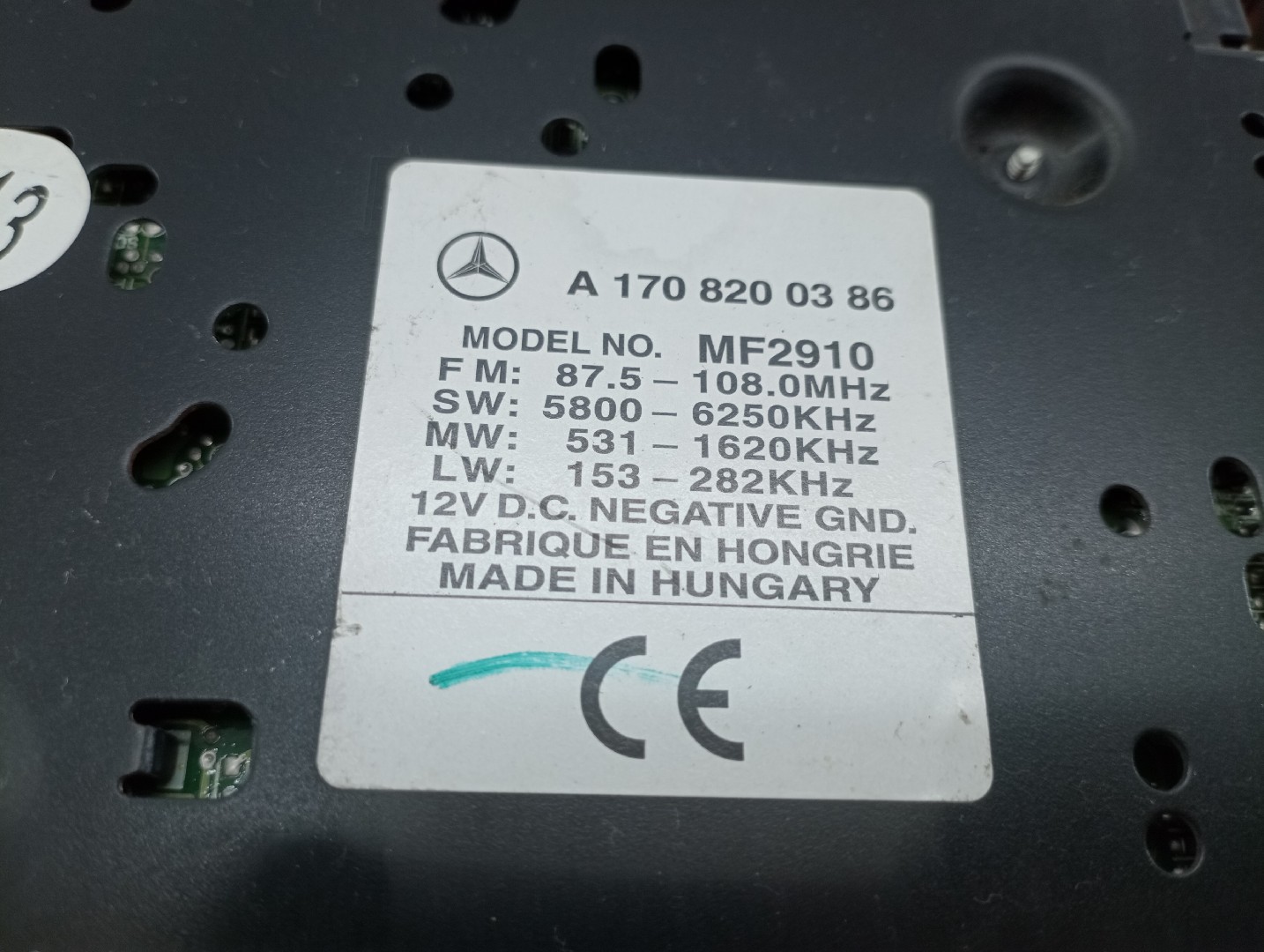 Auto-Rádio MERCEDES-BENZ M-CLASS (W163) | 98 - 05 Imagem-3