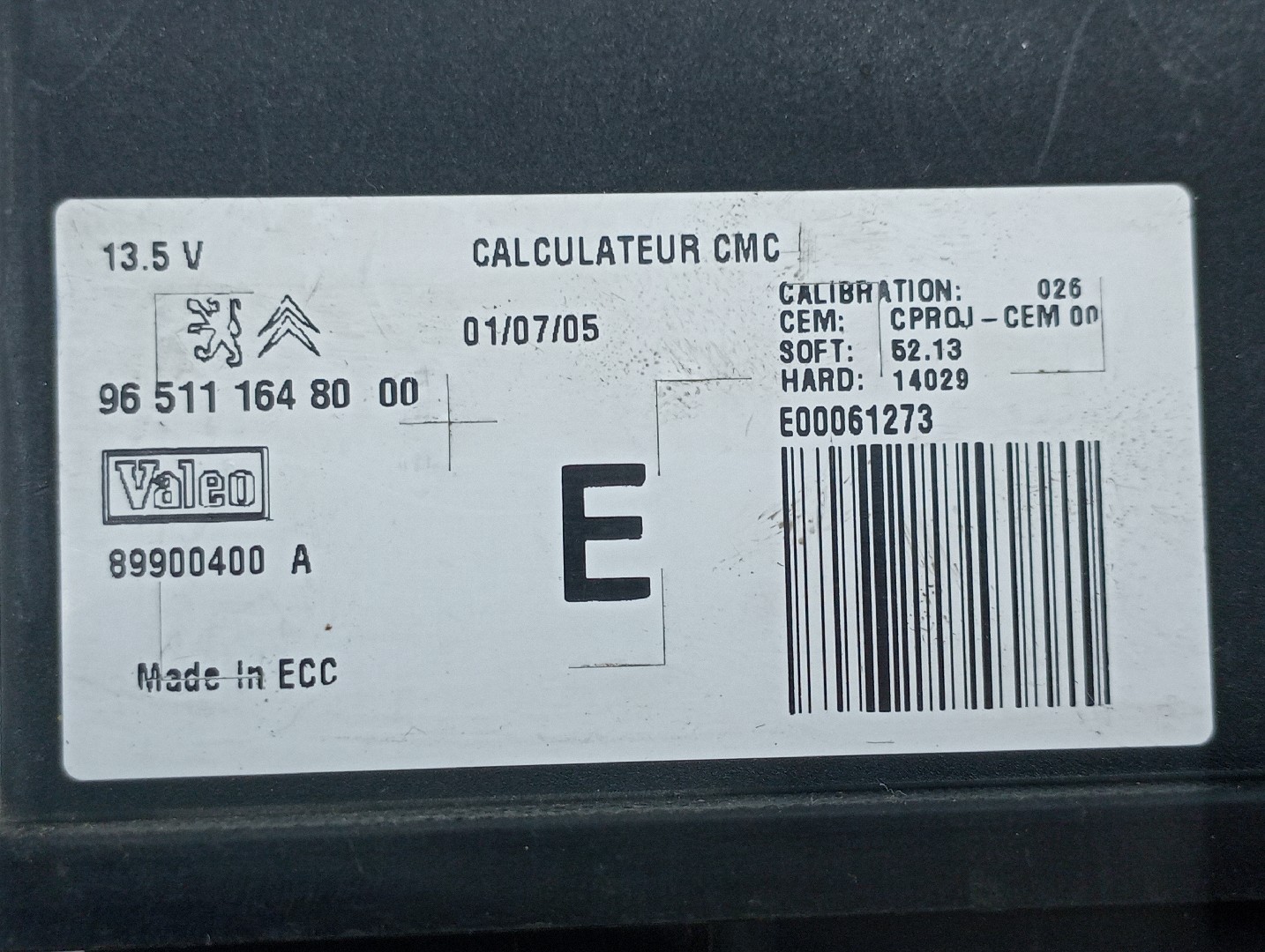 Módulo controlo de luzes CITROEN C4 I (LC_) | 04 - 13 Imagem-3