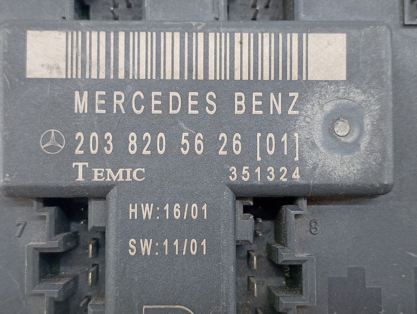 Módulo eletrónico MERCEDES-BENZ C-CLASS T-Model (S203) | 01 - 07 Imagem-1