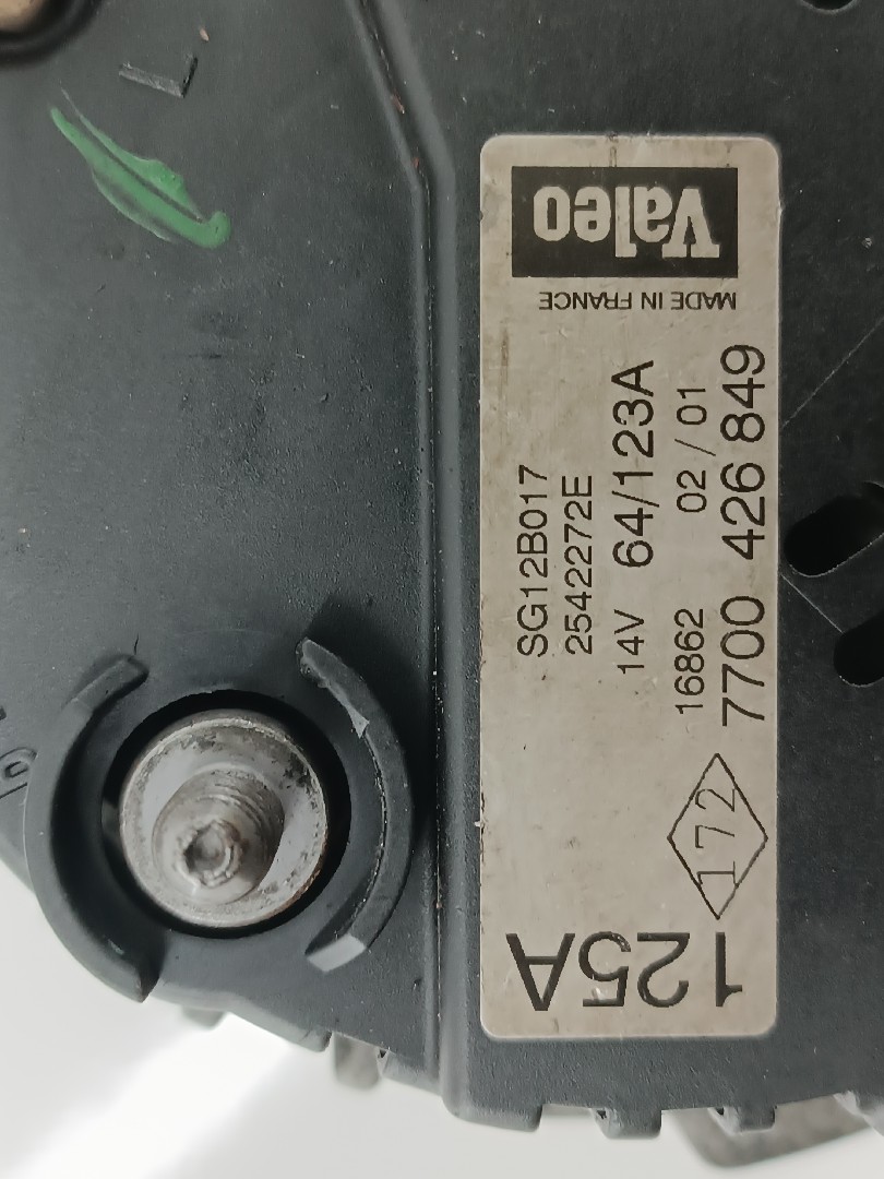 Alternador RENAULT LAGUNA II Grandtour (KG0/1_) | 01 - 07 Imagem-1