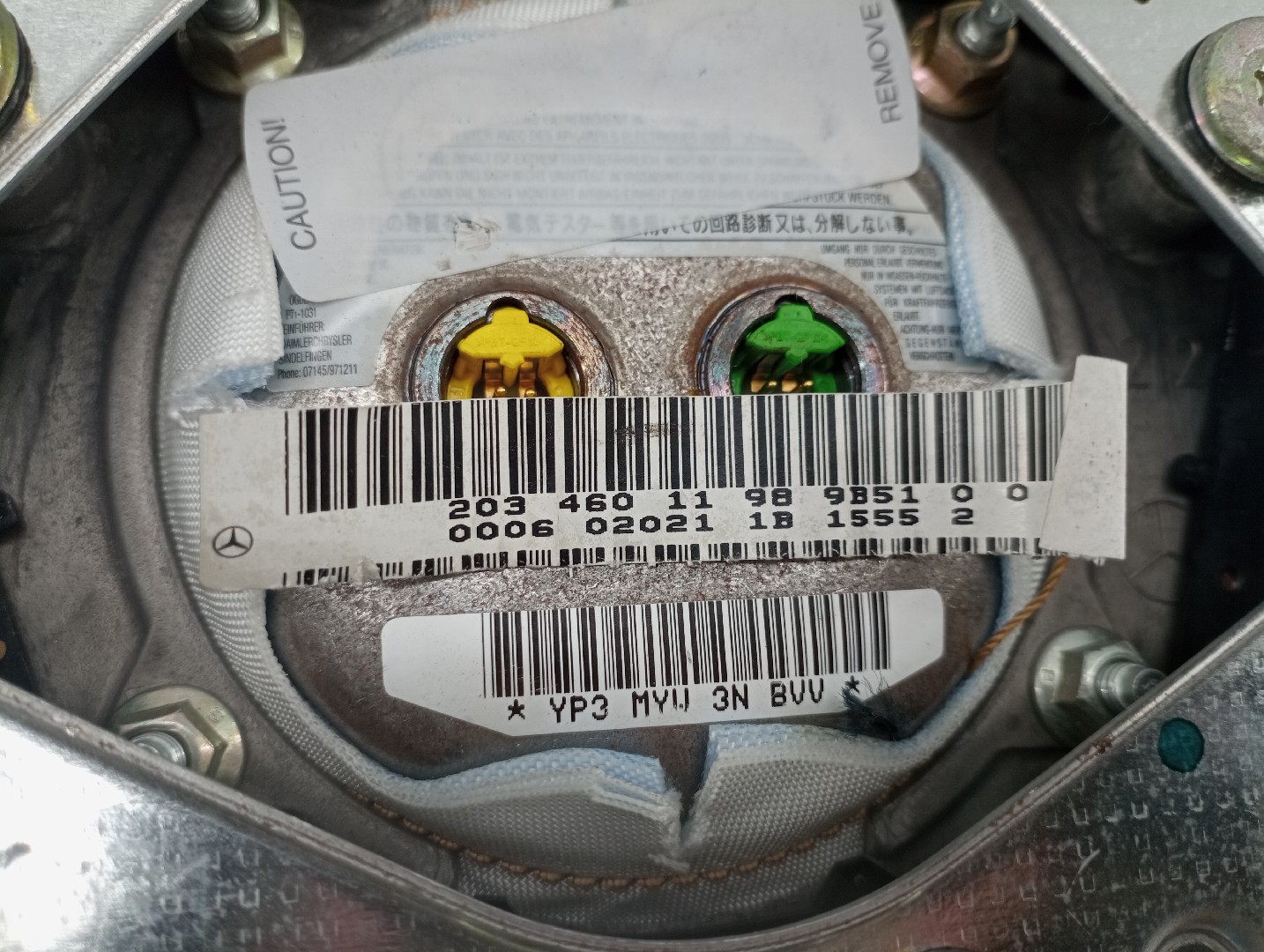 Airbag Volante MERCEDES-BENZ C-CLASS (W203) | 00 - 07 Imagem-4