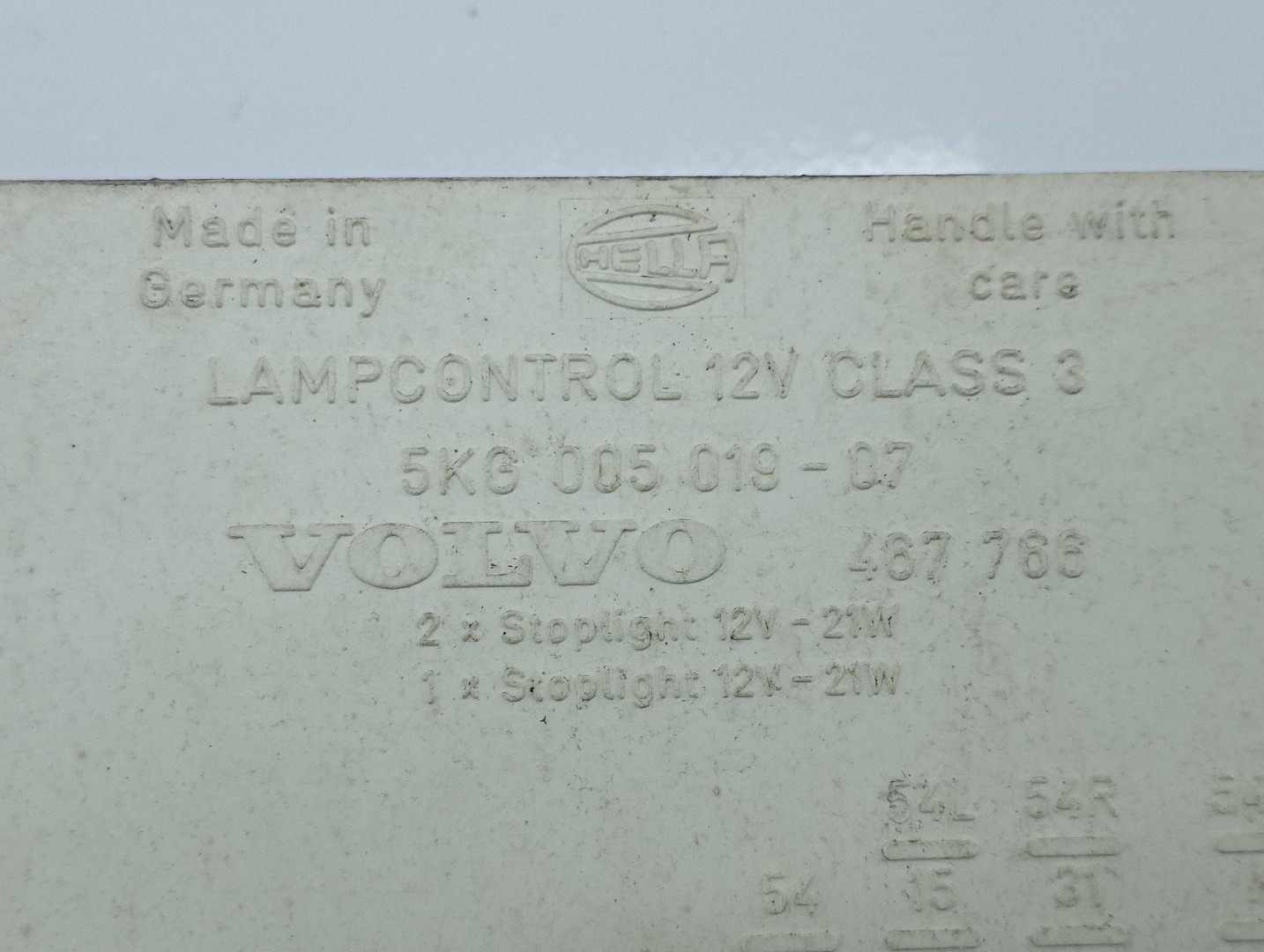 Módulo controlo de luzes VOLVO 440 K (445) | 88 - 96 Imagem-1