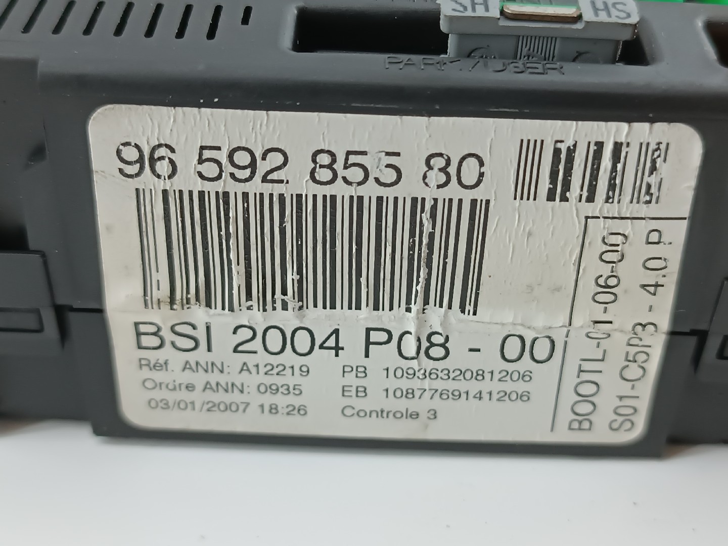 Módulo BSI PEUGEOT 207 (WA_, WC_) | 06 - 15 Imagem-2