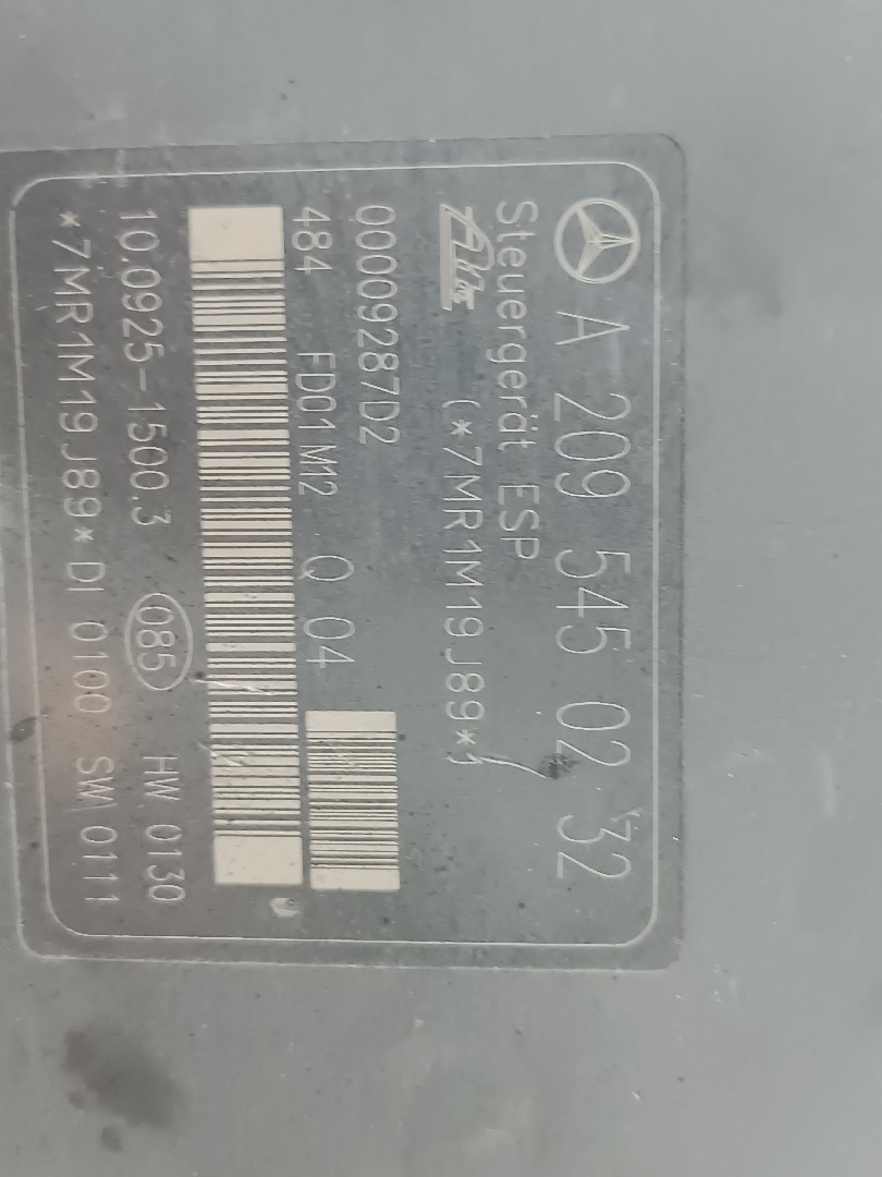 Módulo de ABS MERCEDES-BENZ C-CLASS T-Model (S203) | 01 - 07 Imagem-1