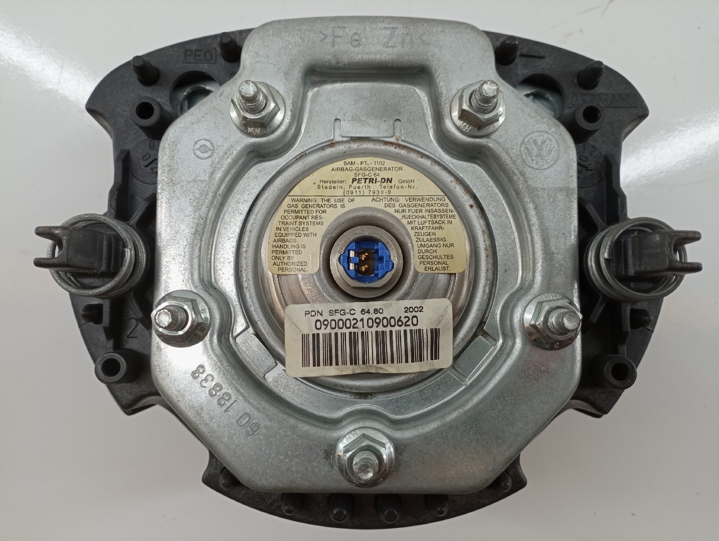 Airbag Volante VOLKSWAGEN POLO (9N_) | 01 - 14 Imagem-2