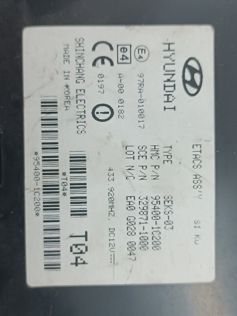 Centralina do Fecho Central HYUNDAI GETZ (TB) | 01 - 11 Imagem-1