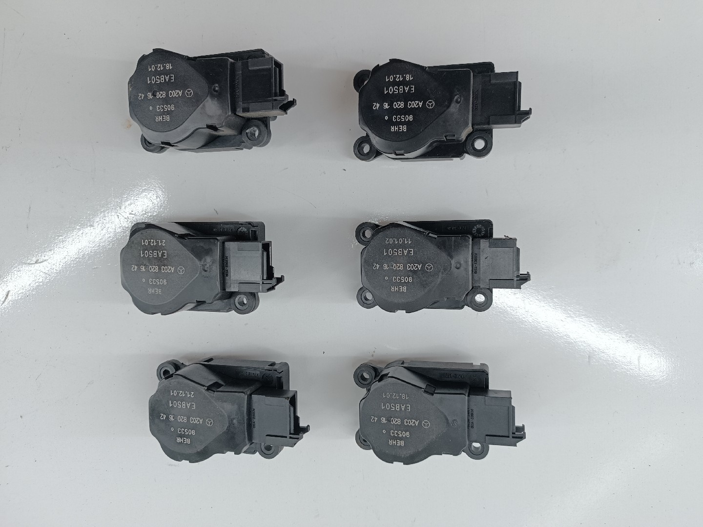 Motores atuadores de sofagem MERCEDES-BENZ E-CLASS (W211) | 02 - 09