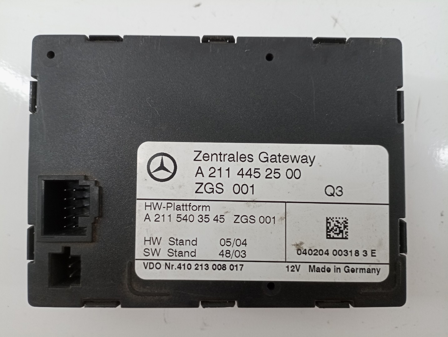 Centralina de Ignição MERCEDES-BENZ E-CLASS (W211) | 02 - 09