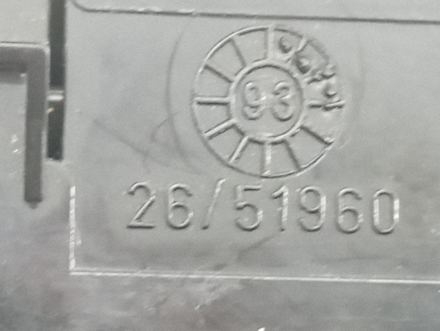 Difusor de ar central FIAT TEMPRA SW (159_) | 90 - 97 Imagem-1