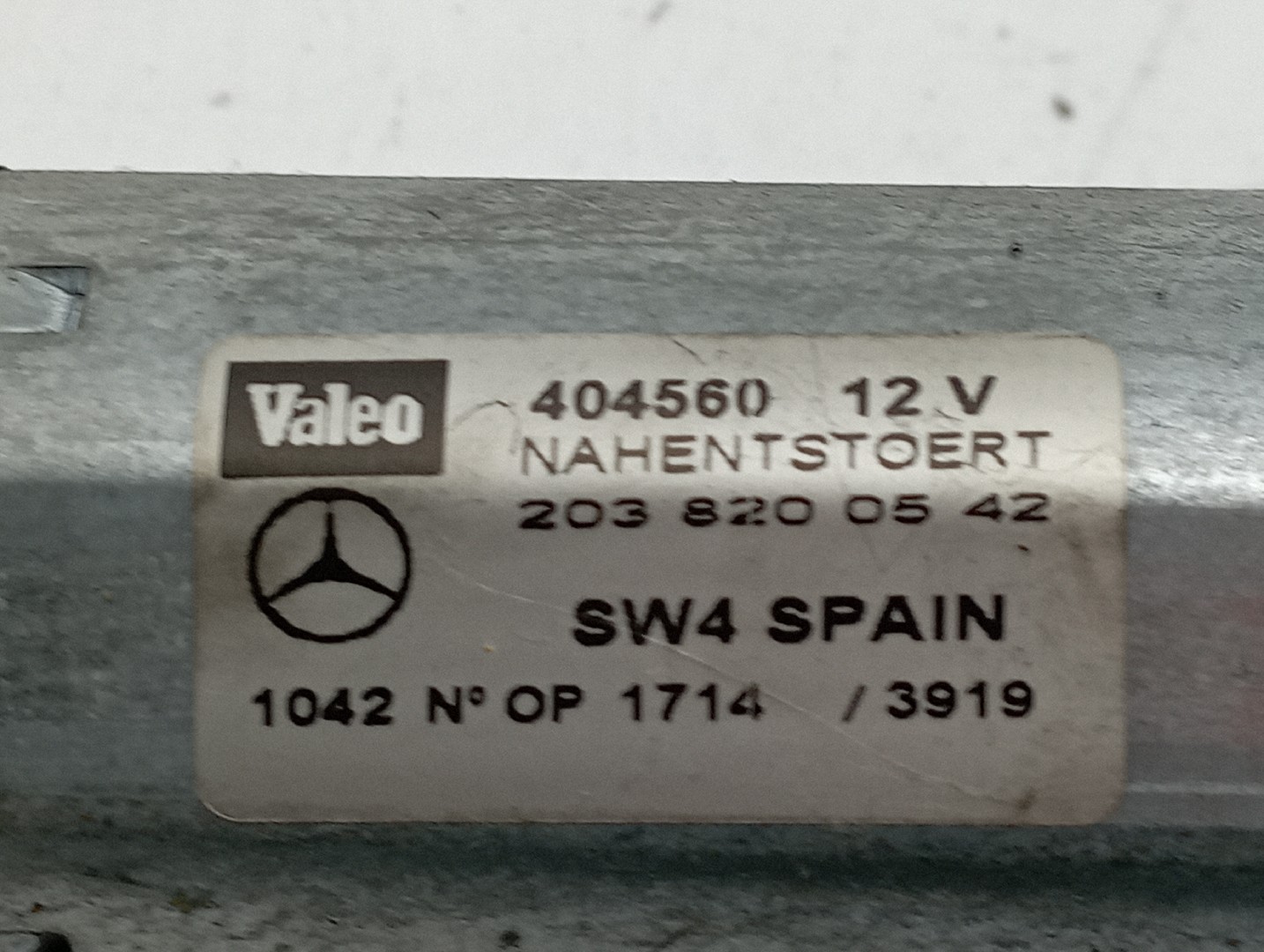 Motor Limpa Vidro Tras MERCEDES-BENZ C-CLASS (W203) | 00 - 07 Imagem-1