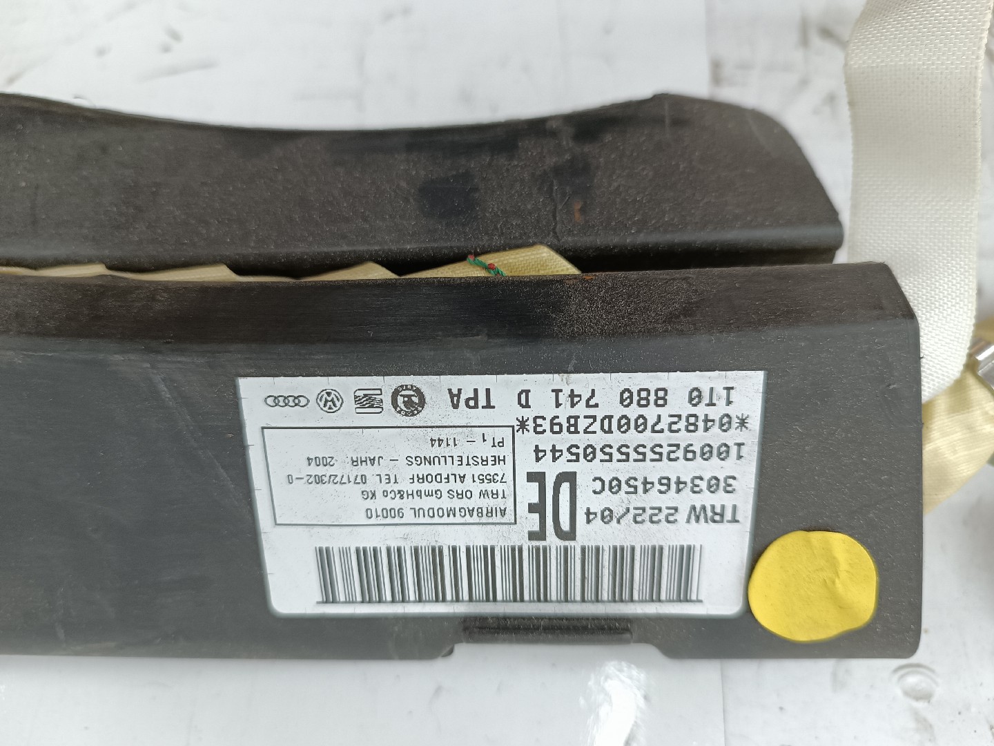 Airbag de cortina direito esquerdo VOLKSWAGEN TOURAN (1T1, 1T2) | 03 - 10 Imagem-3