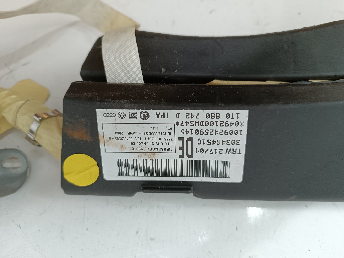 Airbag de cortina direito esquerdo VOLKSWAGEN TOURAN (1T1, 1T2) | 03 - 10 Imagem-4