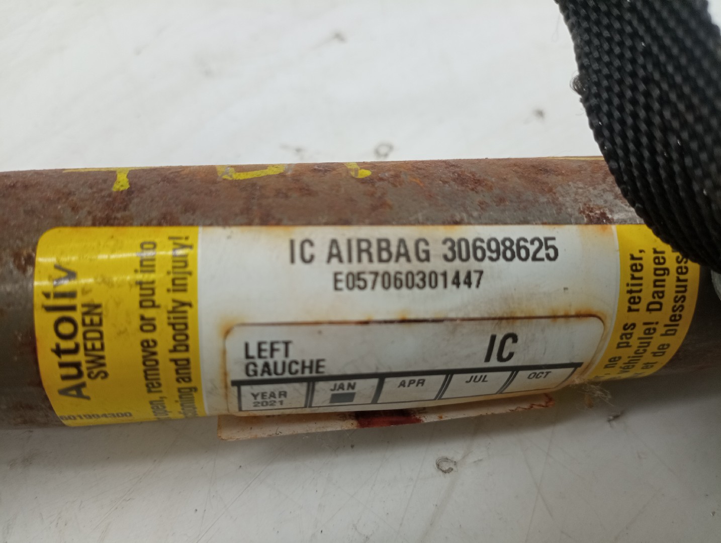 Airbag de cortina direito esquerdo VOLVO V50 (545) | 03 - 12 Imagem-1