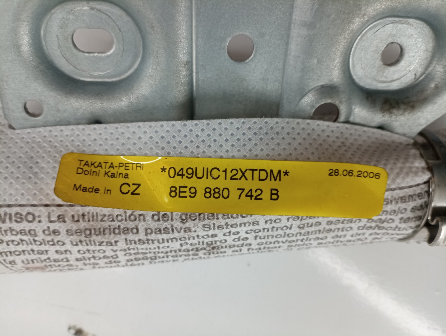 Airbag de cortina direito esquerdo AUDI A4 Avant (8ED, B7) | 04 - 08 Imagem-2