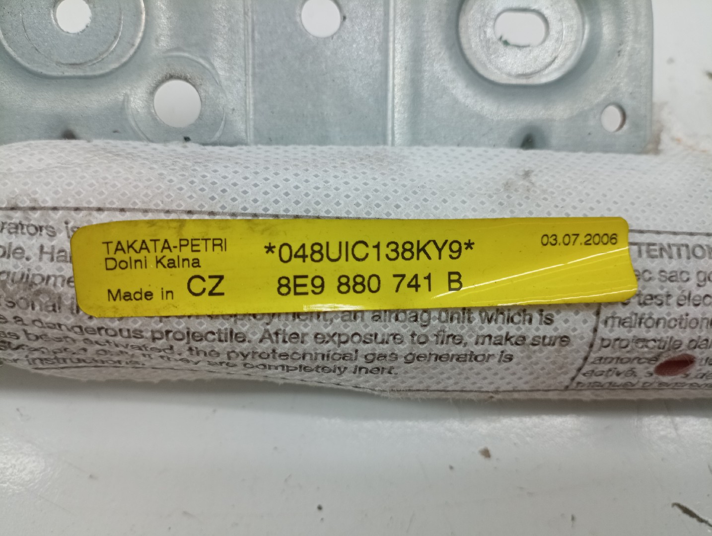 Airbag de cortina direito esquerdo AUDI A4 Avant (8ED, B7) | 04 - 08