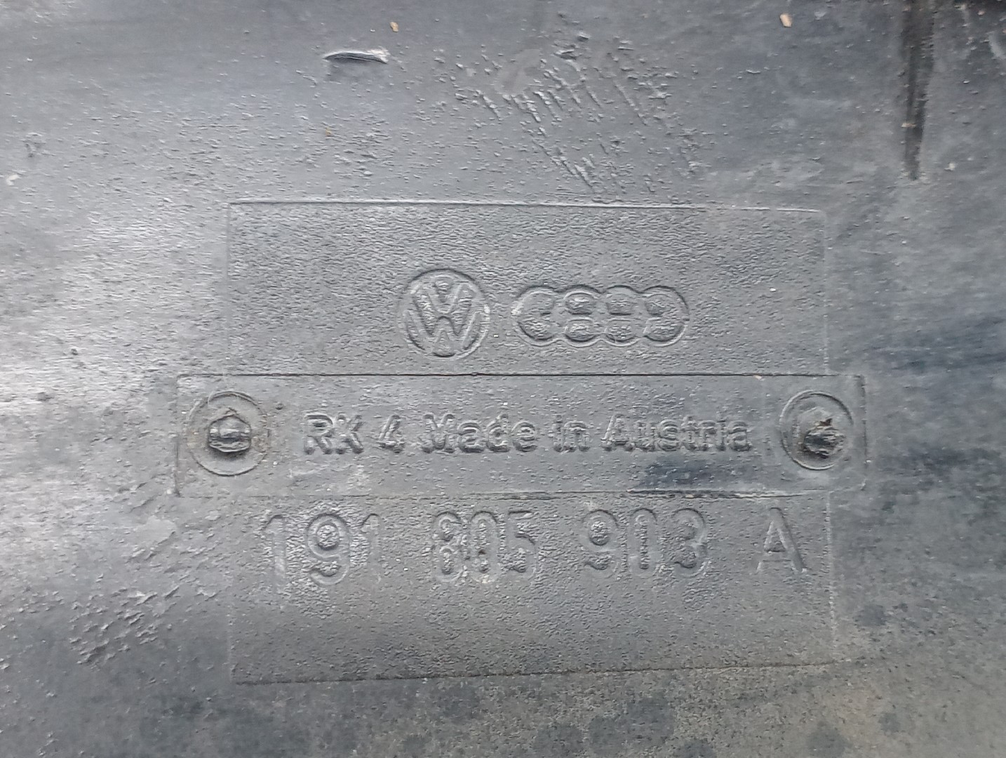 Lip de para-choques frontal VOLKSWAGEN GOLF II (19E, 1G1) | 83 - 92 Imagem-6