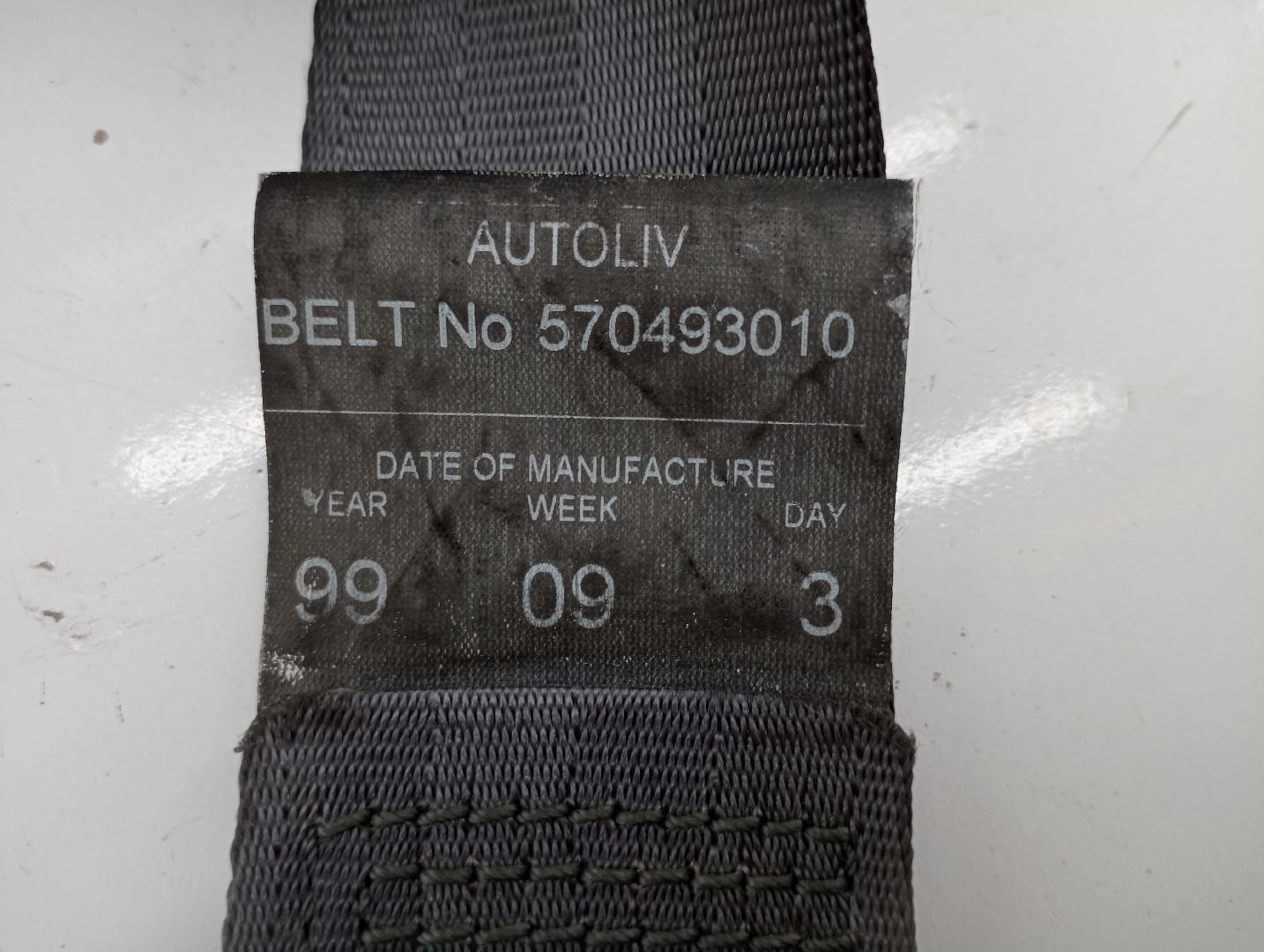 Cinto Frente Direito MITSUBISHI SPACE STAR Veículo multiuso (DG_A) | 98 - 04 Imagem-2