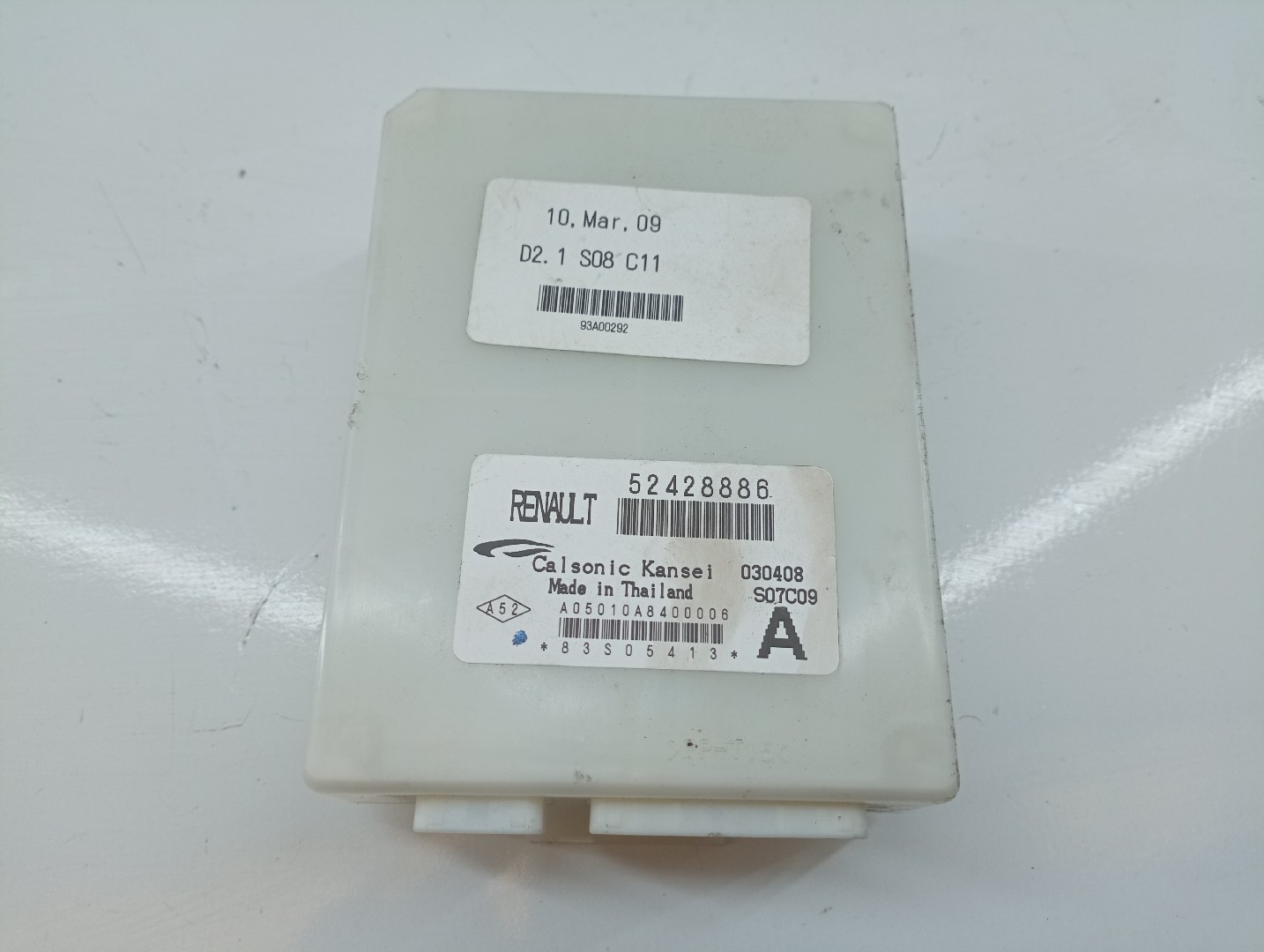 Módulo climatronic RENAULT LAGUNA III (BT0/1) | 07 - 15