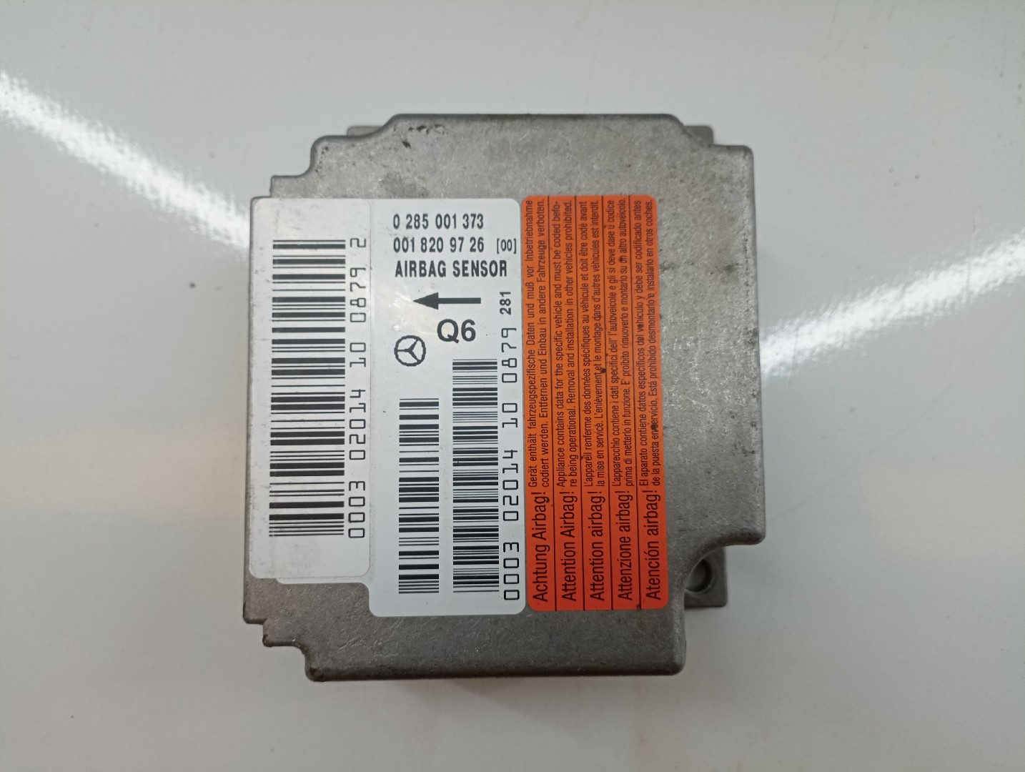 Centralina des coussins gonflables MERCEDES-BENZ C-CLASS (W203) | 00 - 07