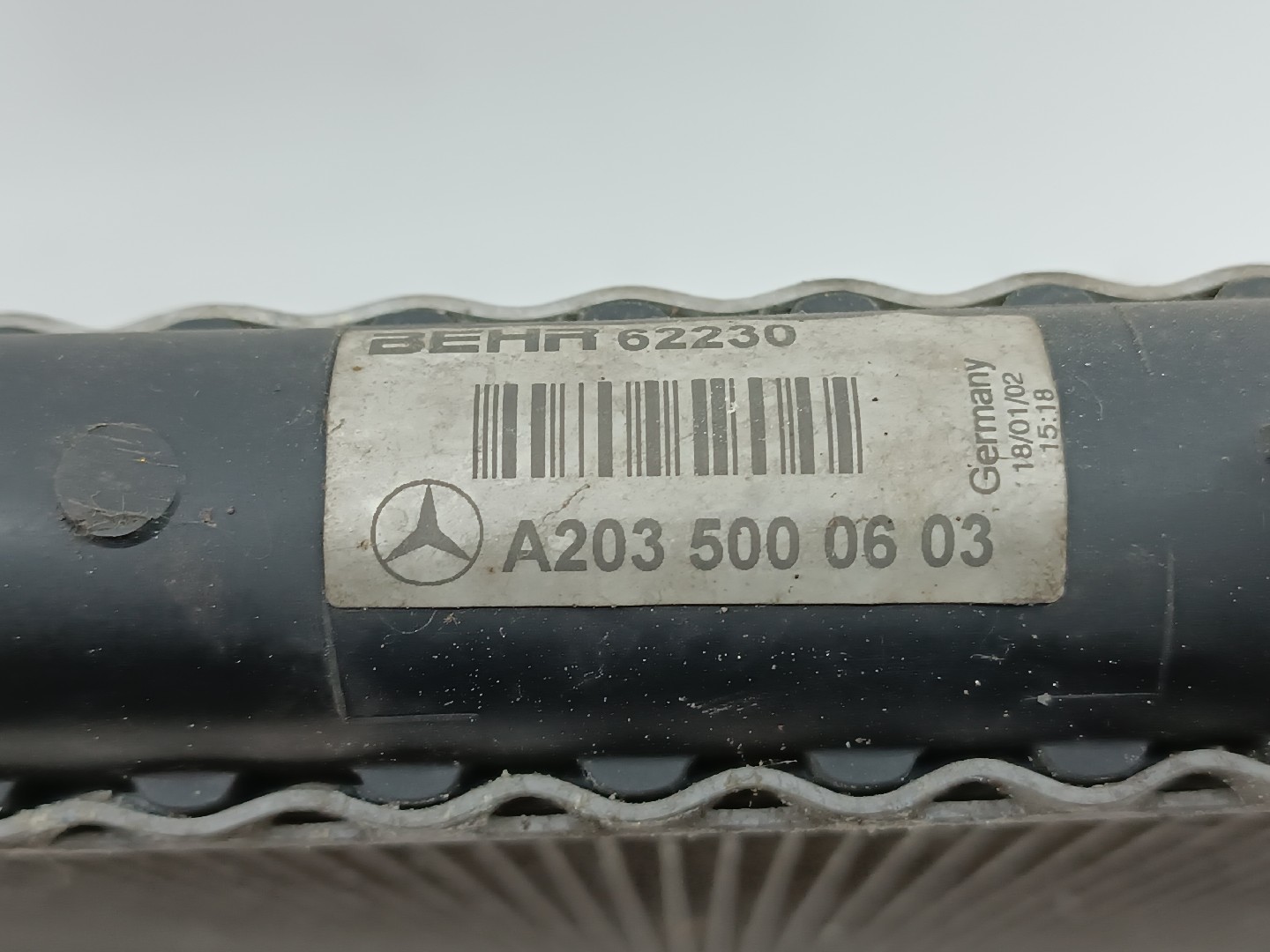 Radiador da Água MERCEDES-BENZ C-CLASS (W203) | 00 - 07 Imagem-1