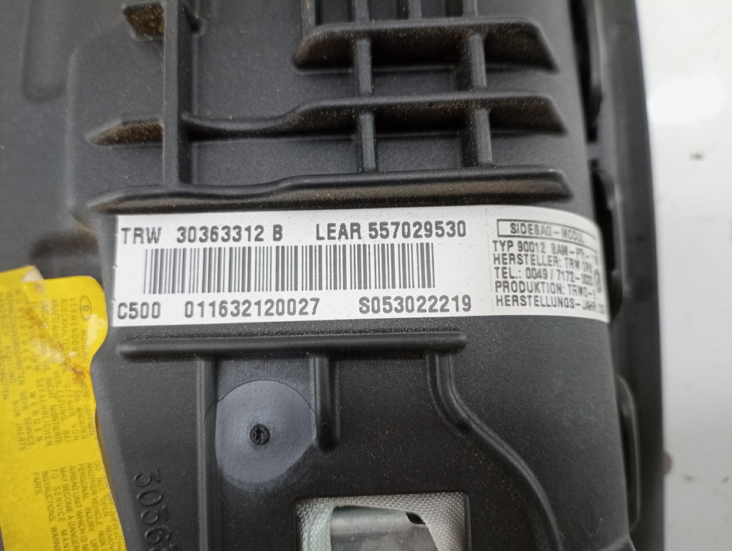 Airbag Assiento Izq FIAT GRANDE PUNTO (199_) | 05 -  Imagem-2