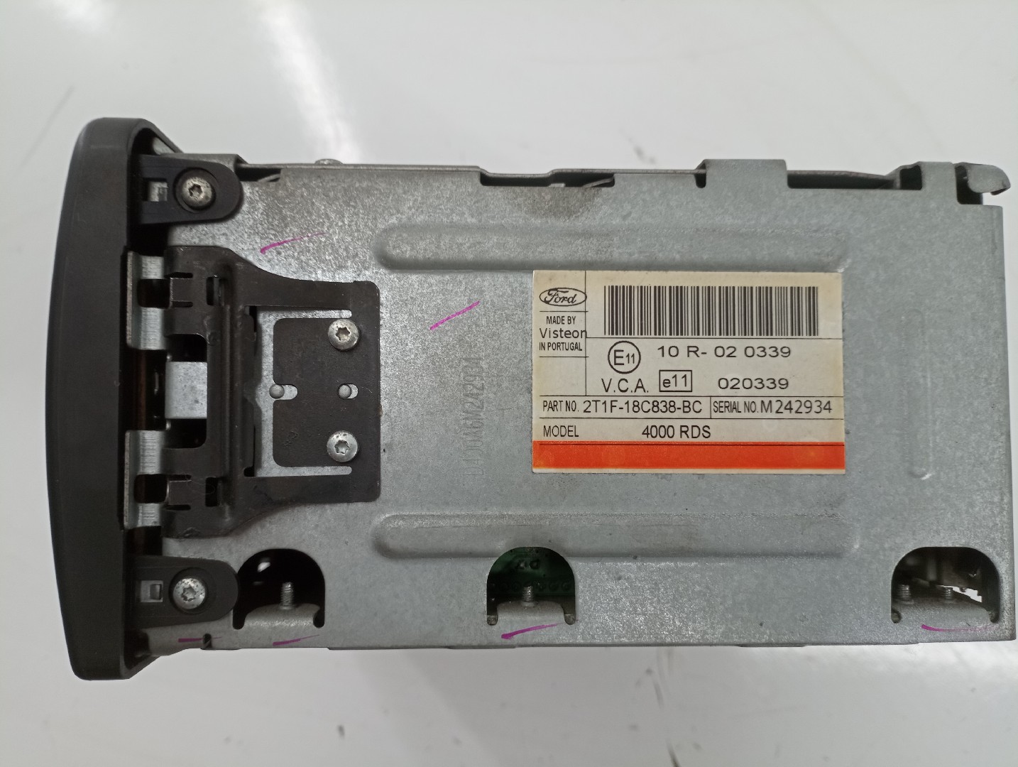 Rádio FORD TRANSIT CONNECT (P65_, P70_, P80_) | 02 -  Imagem-2