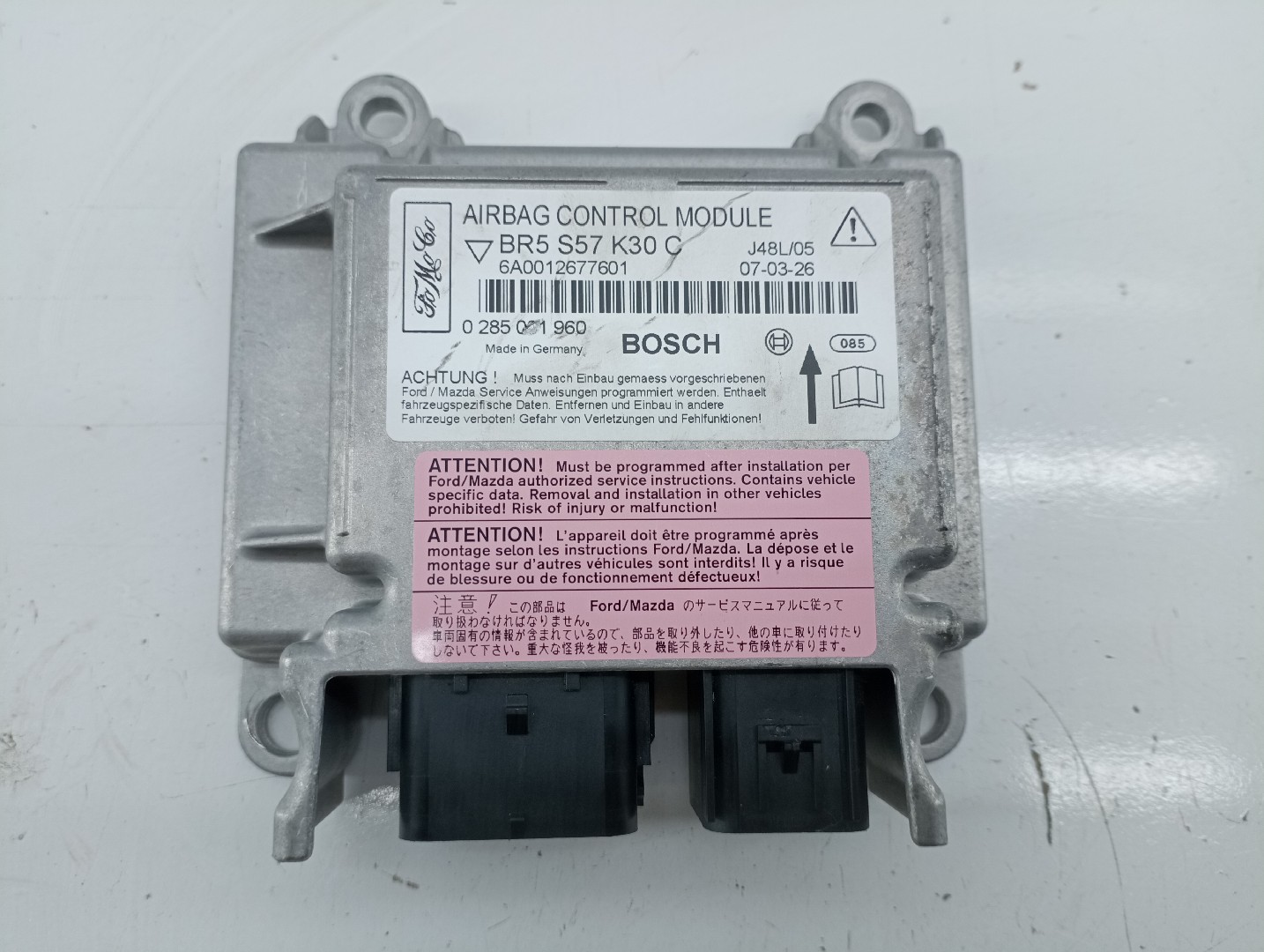 Centralita Airbags MAZDA 3 (BK) | 03 - 09