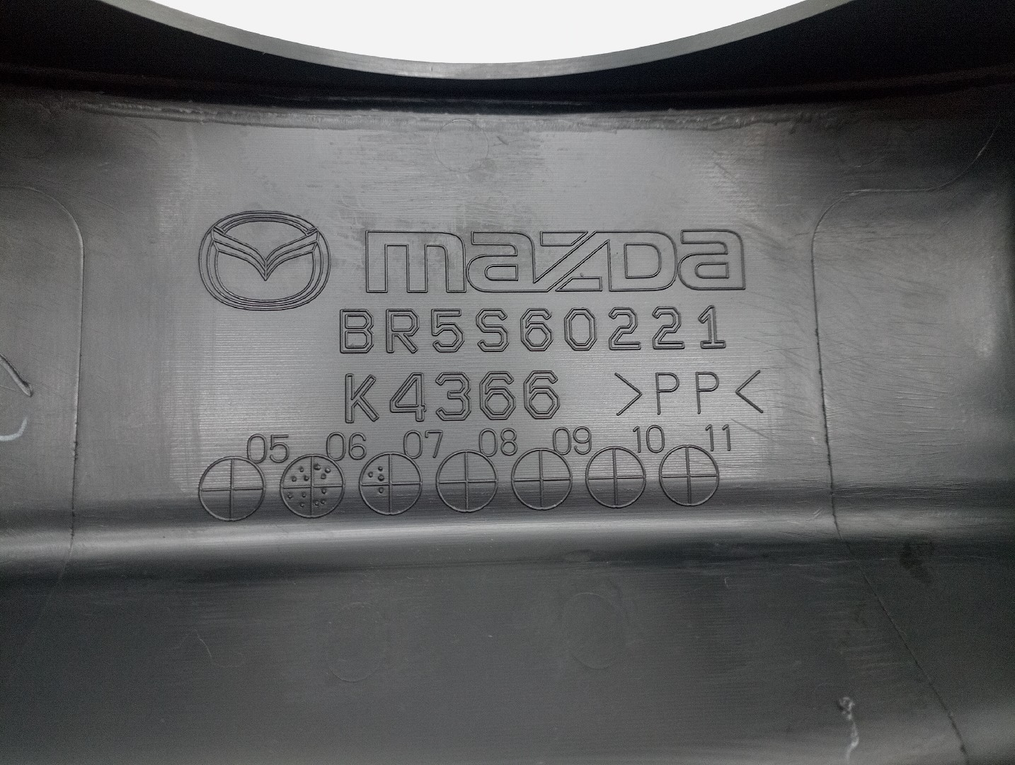 Capa de coluna de direção MAZDA 3 (BK) | 03 - 09 Imagem-2