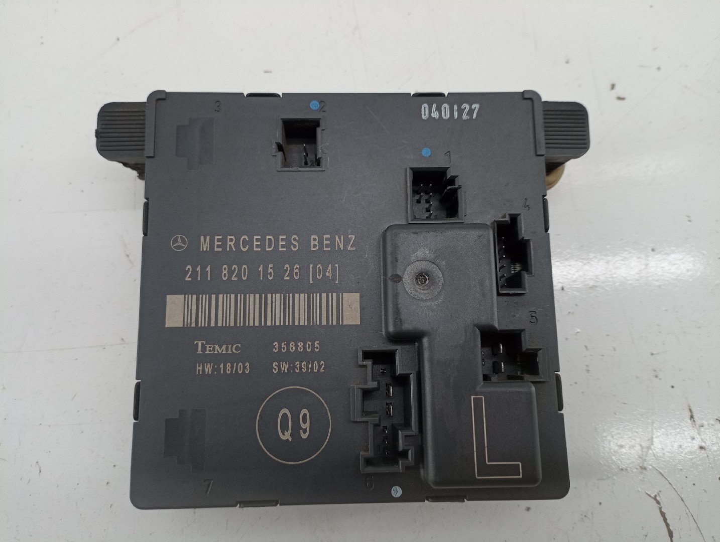 Módulo eletrónico MERCEDES-BENZ E-CLASS (W211) | 02 - 09