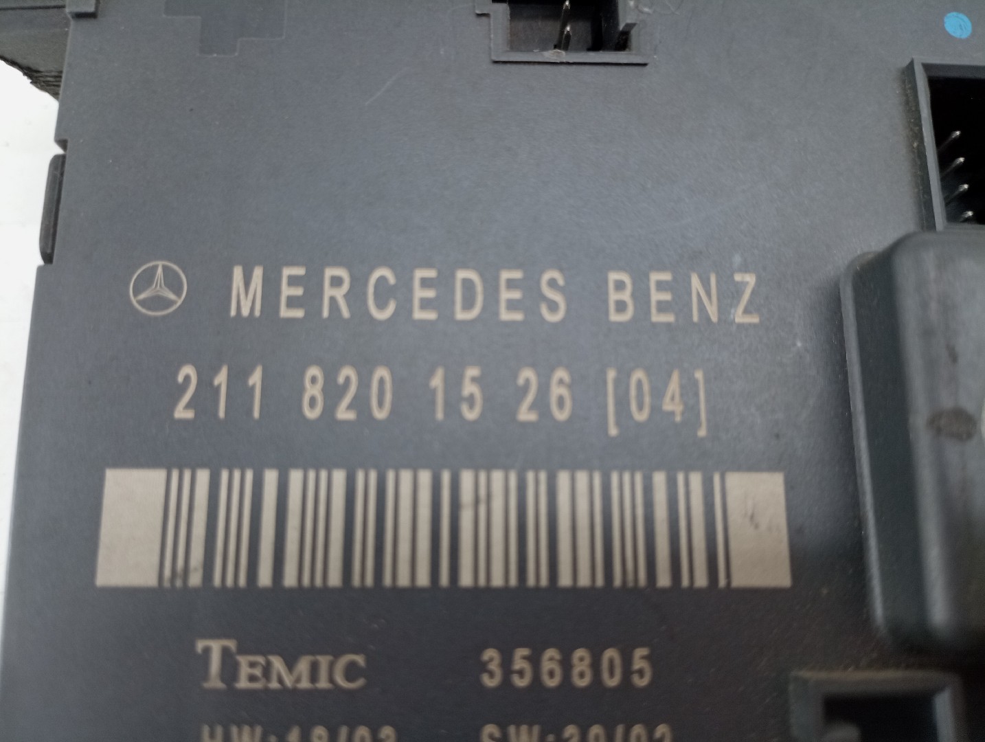 Módulo eletrónico MERCEDES-BENZ E-CLASS (W211) | 02 - 09 Imagem-1
