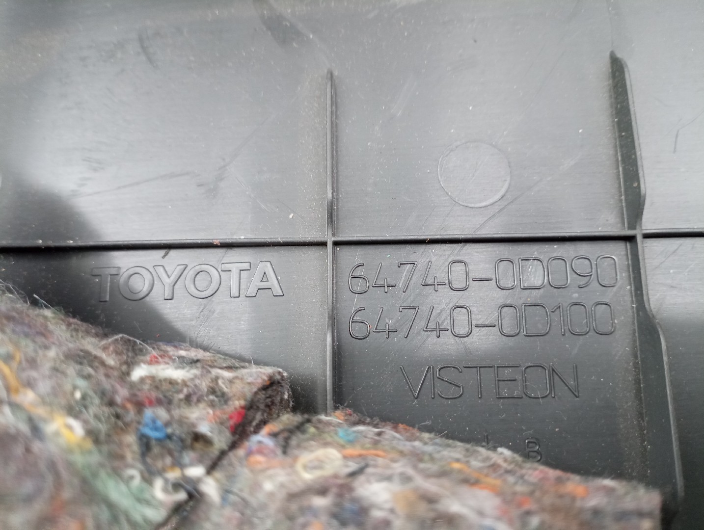Revestimento direito e esquerdo da mala TOYOTA YARIS (_P9_) | 05 - 14 Imagem-6