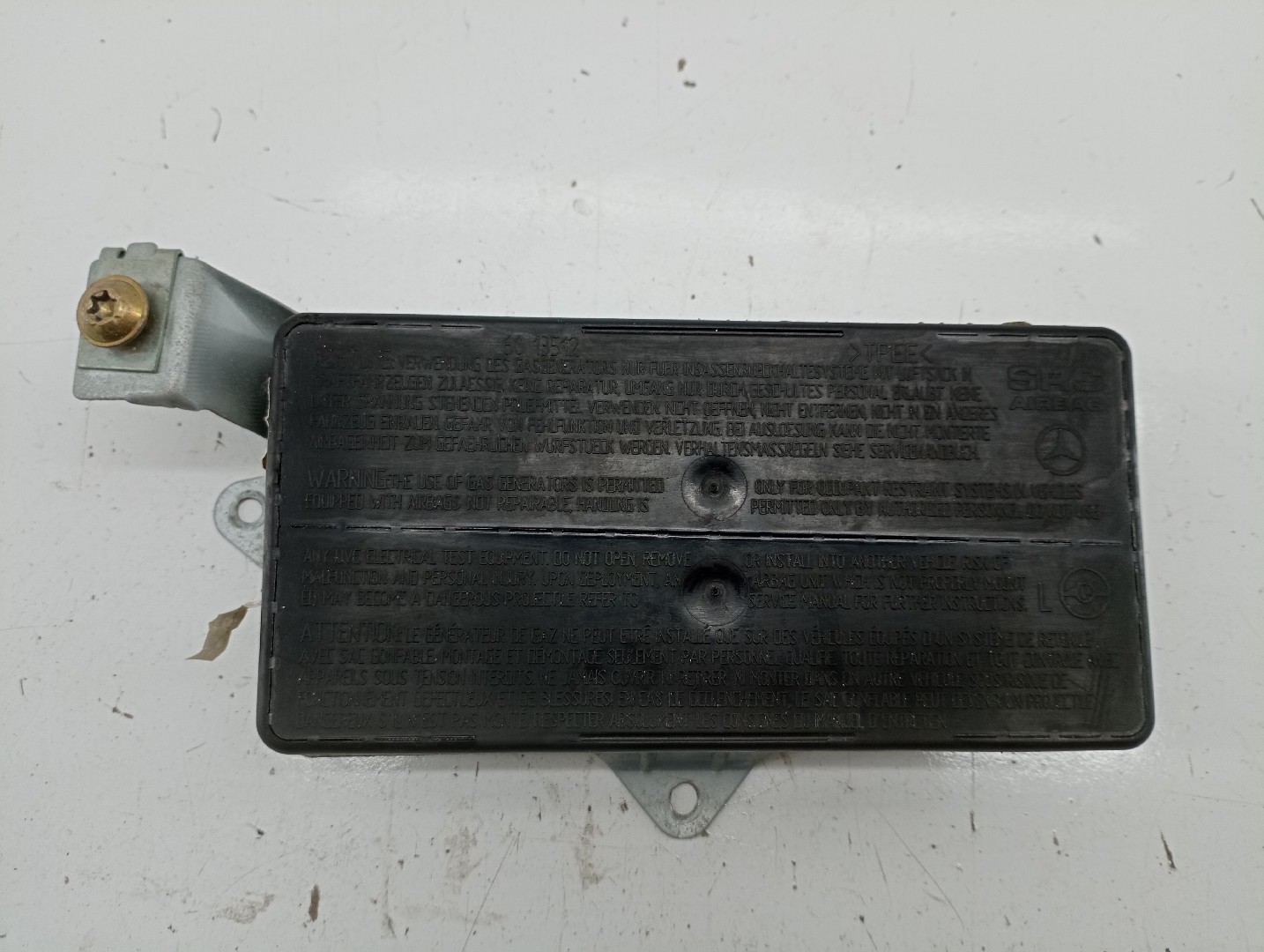 Airbag Banco Esquerdo MERCEDES-BENZ A-CLASS (W168) | 97 - 05