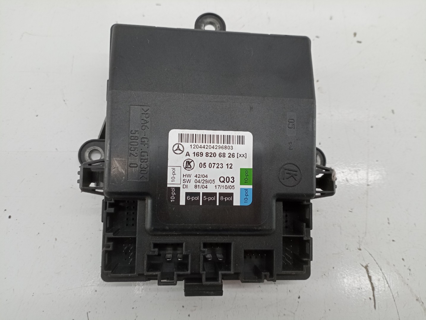 Unidade de control MERCEDES-BENZ A-CLASS (W168) | 97 - 05