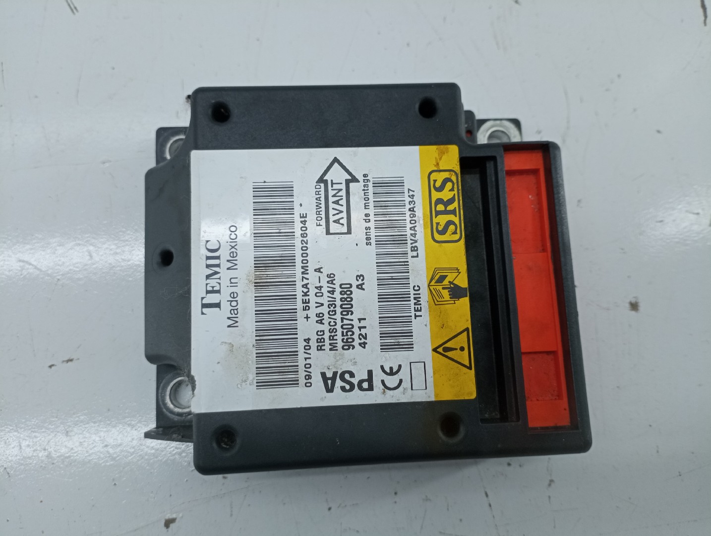 Centralina des coussins gonflables CITROEN C2 ENTERPRISE (JG_) | 03 - 09 Imagem-4