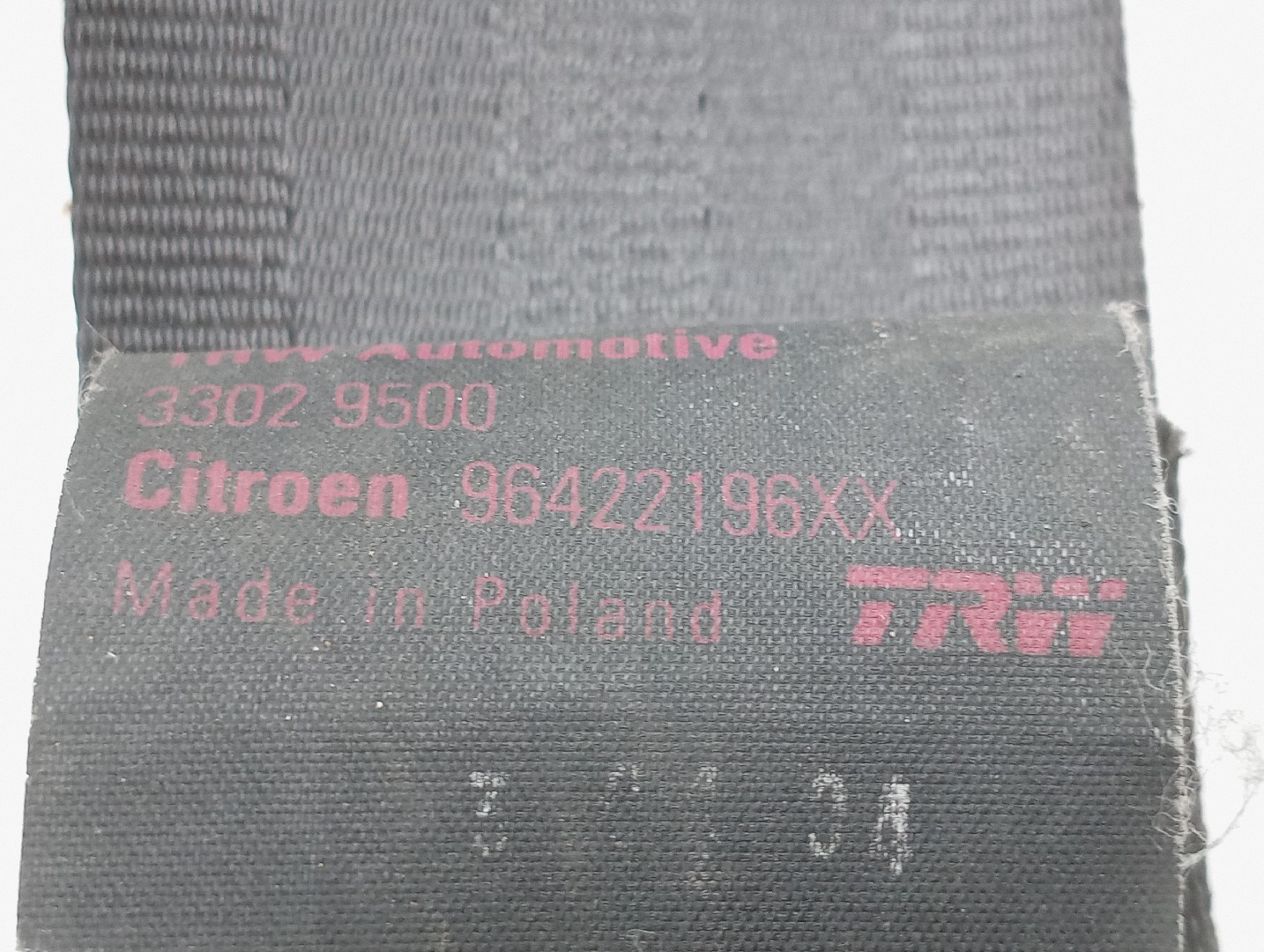 Cinto Frente Direito CITROEN C2 ENTERPRISE (JG_) | 03 - 09 Imagem-4