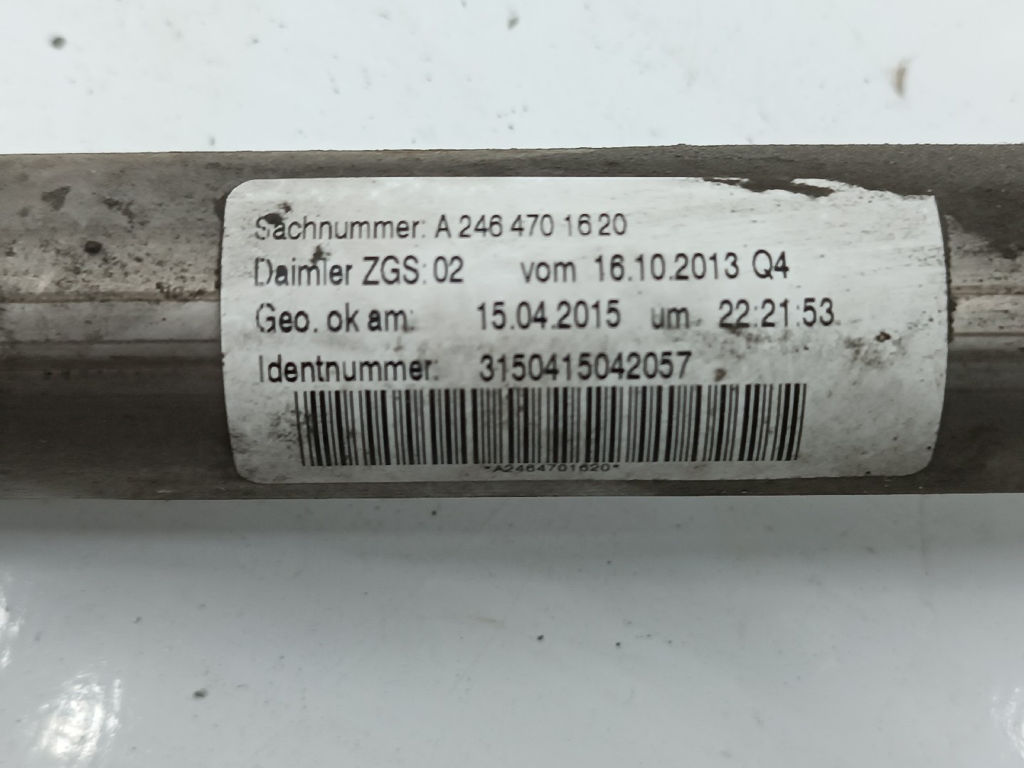 Depósito de Combustível MERCEDES-BENZ CLA Shooting Brake (X117) | 15 - 19 Imagem-2