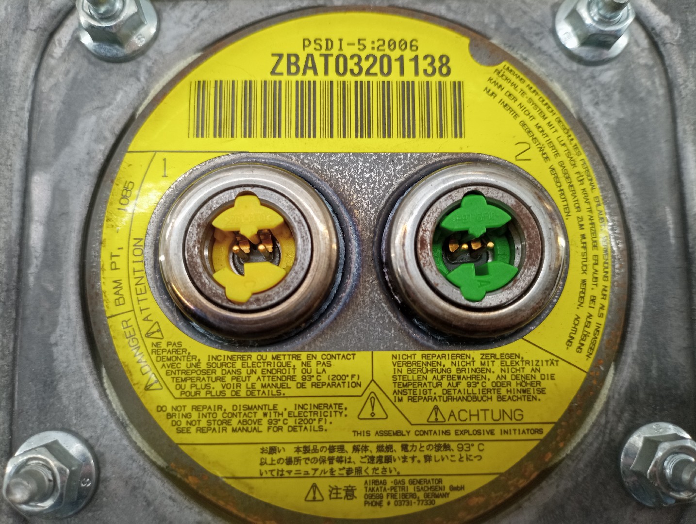 Airbag Volante MERCEDES-BENZ A-CLASS (W169) | 04 - 12 Imagem-3