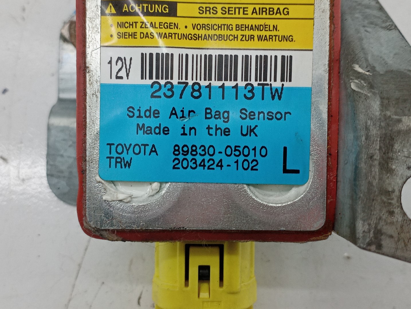 Sensor de airbag TOYOTA AVENSIS (_T22_) | 97 - 03 Imagem-1