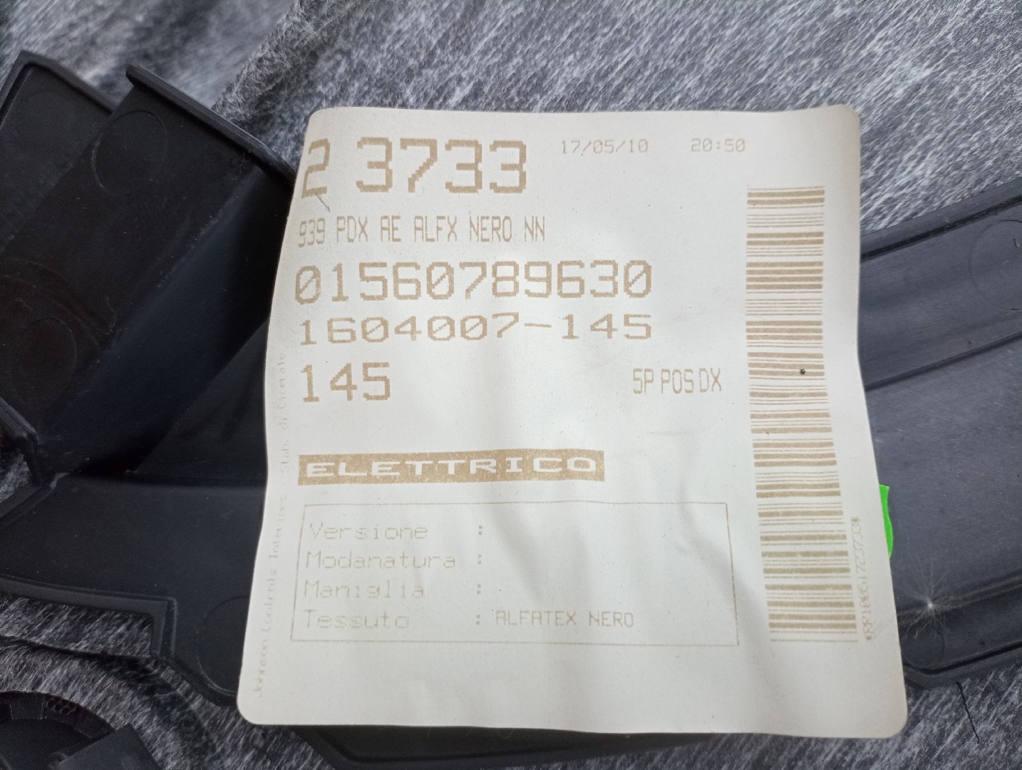 Quartela tras direito  ALFA ROMEO 159 (939_) | 05 - 12 Imagem-5