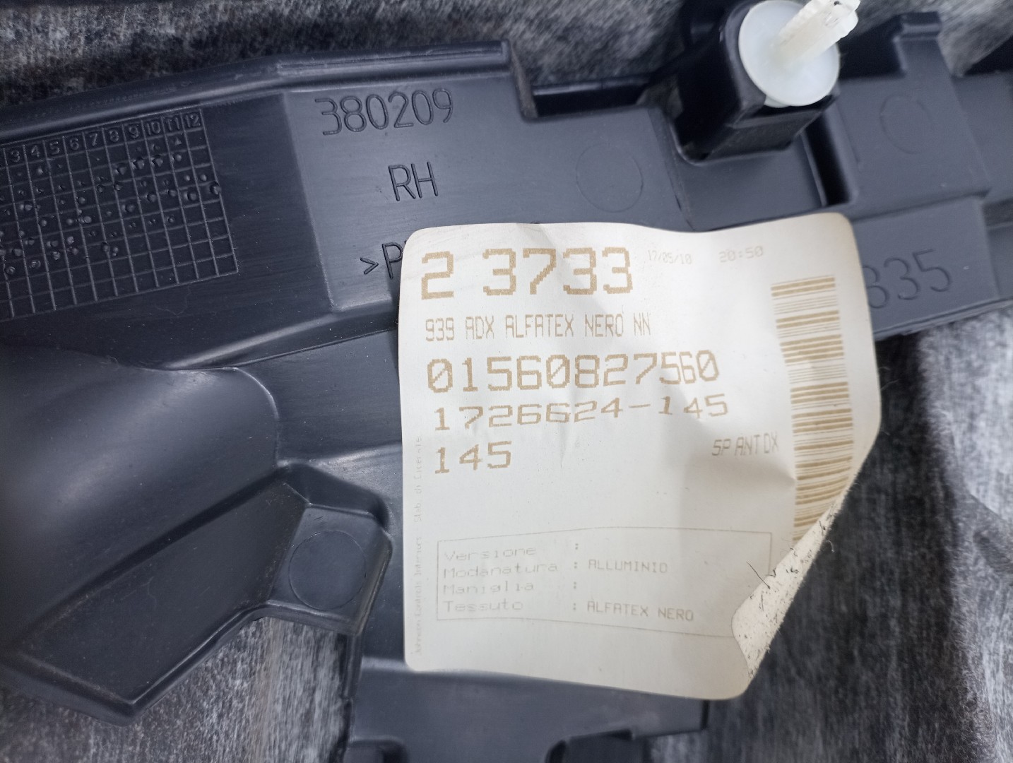 Quartela de porta frente direita ALFA ROMEO 159 (939_) | 05 - 12 Imagem-5