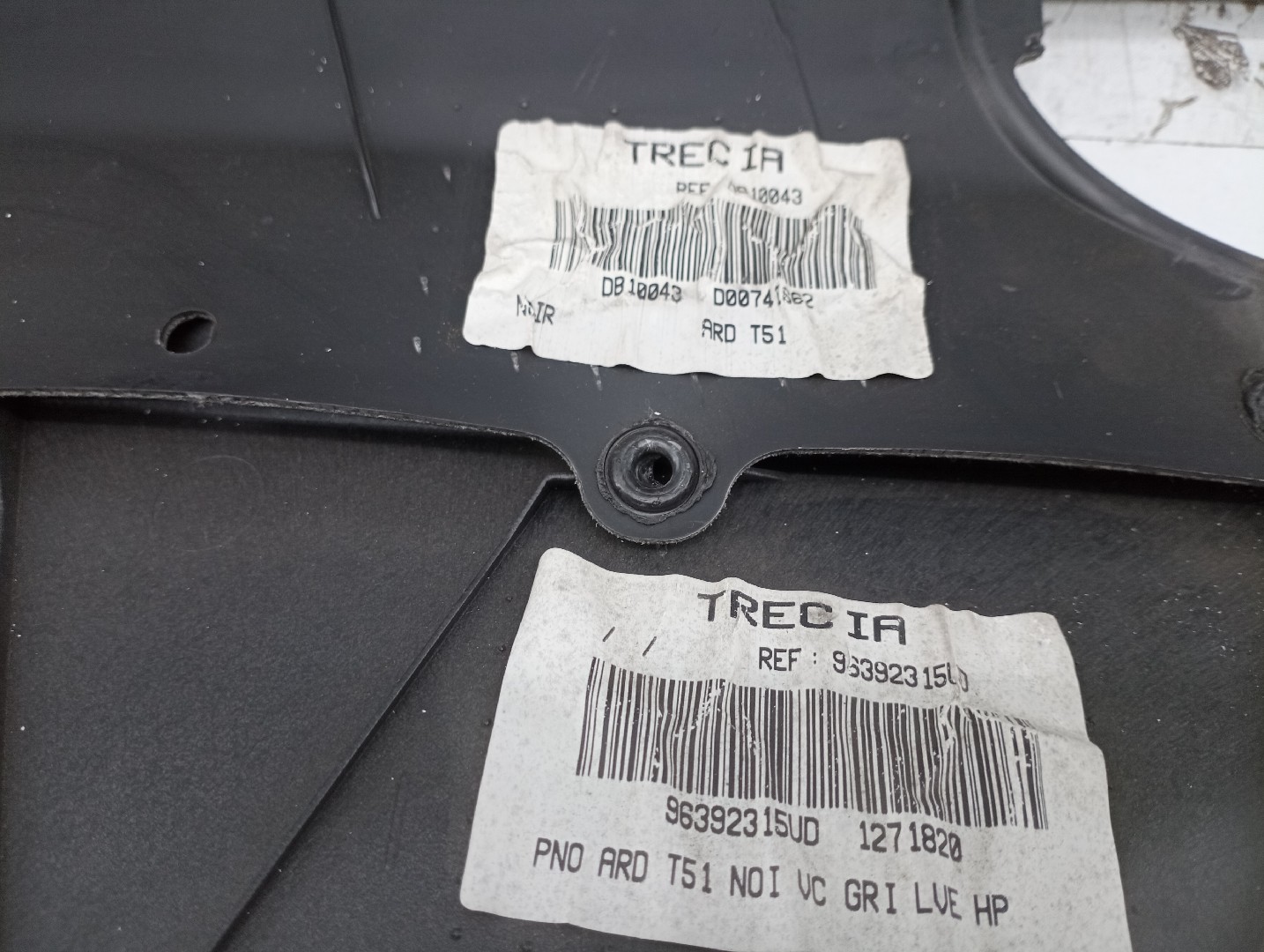 Quartela de porta trás direita PEUGEOT 307 (3A/C) | 00 - 12 Imagem-8