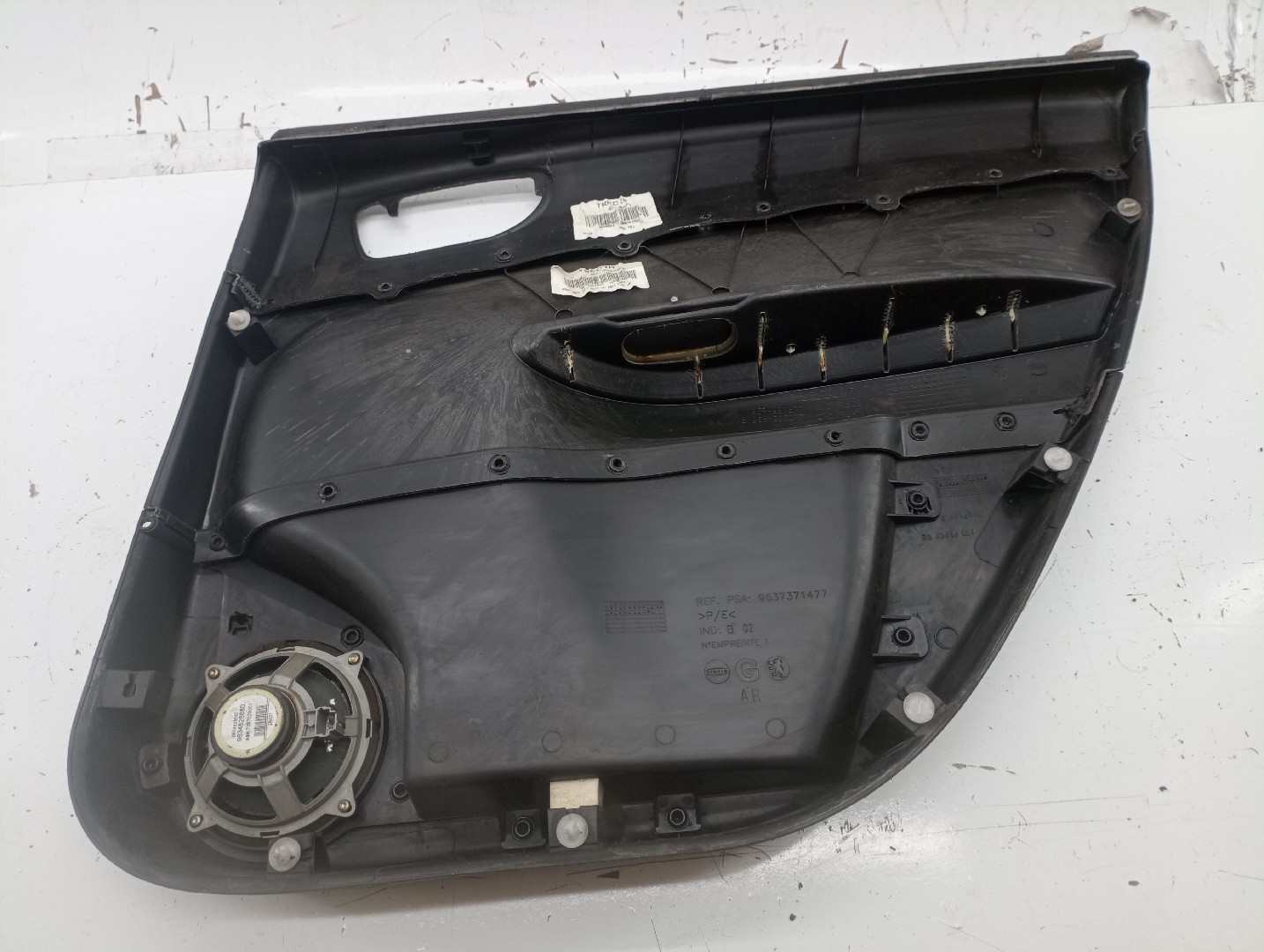 Quartela de porta trás esquerda PEUGEOT 307 (3A/C) | 00 - 12 Imagem-5