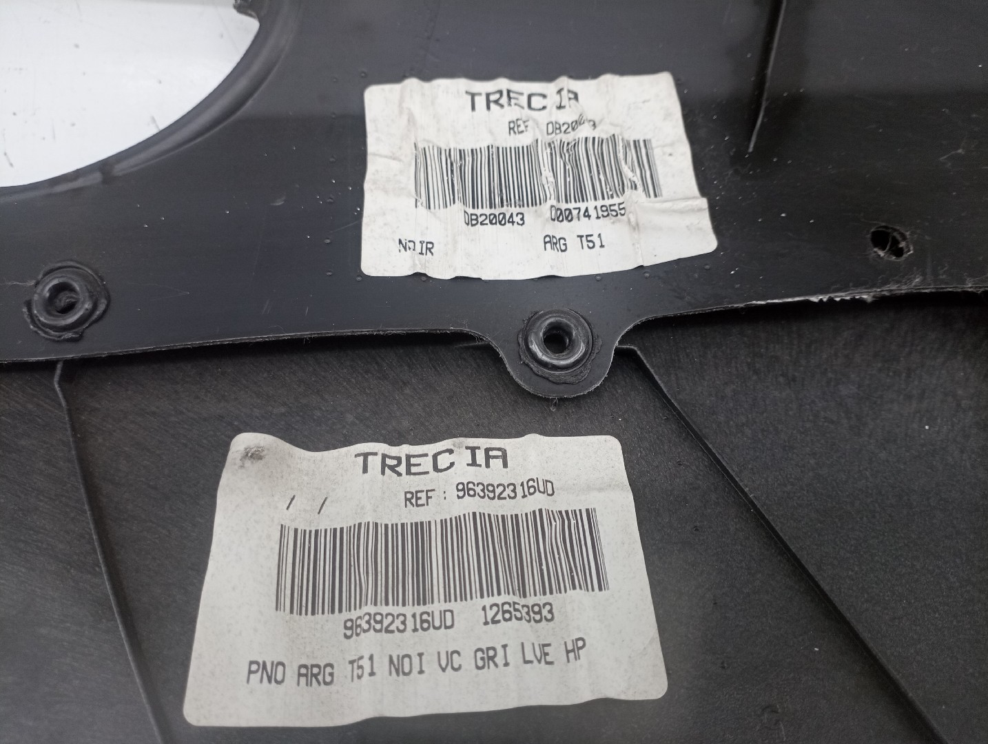 Quartela de porta trás esquerda PEUGEOT 307 (3A/C) | 00 - 12 Imagem-3