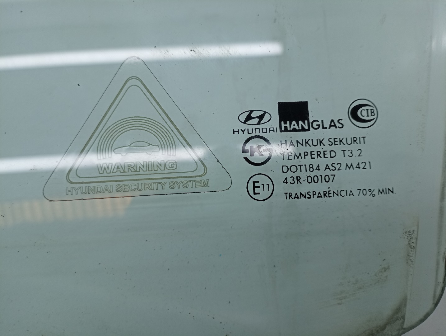 Vidro de Porta Frente Esquerdo HYUNDAI GETZ (TB) | 01 - 11 Imagem-1