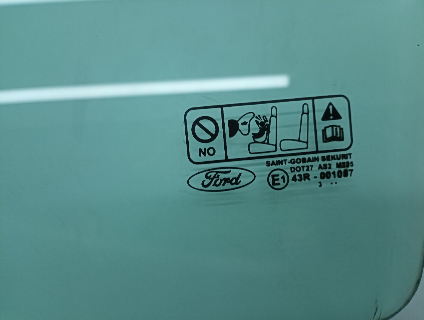 Vidro de Porta Frente Esquerdo FORD C-MAX (DM2) | 07 - 10 Imagem-2