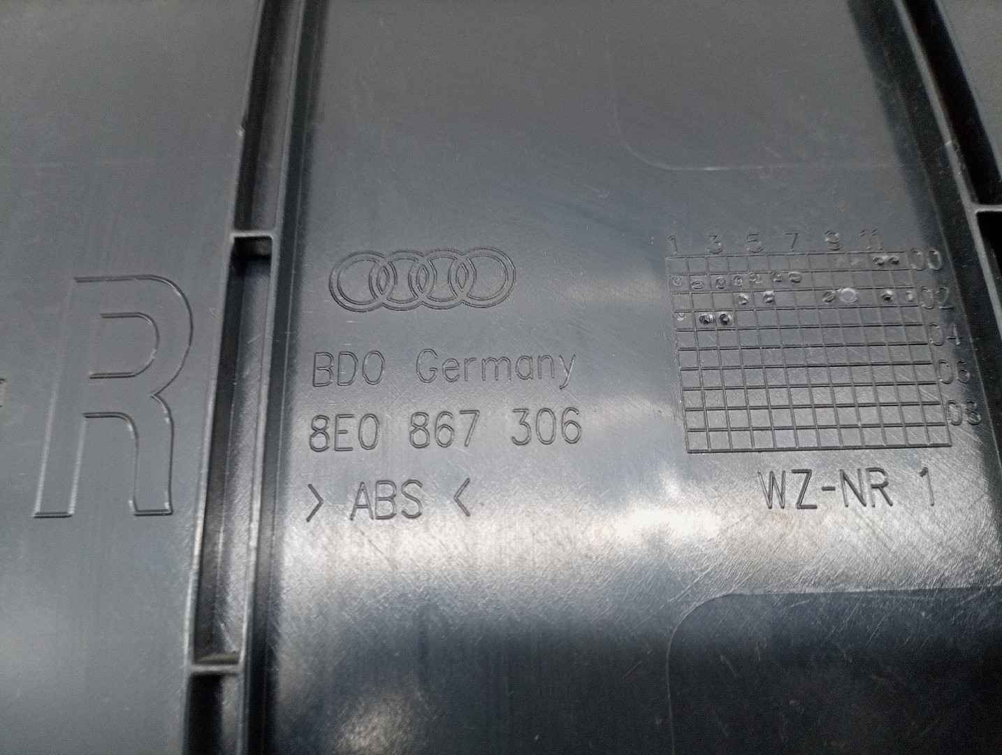 Quartela de porta trás direita AUDI A4 (8E2, B6) | 00 - 05 Imagem-5